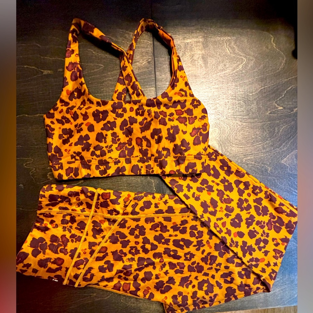 GapFit set L bottoms; M top